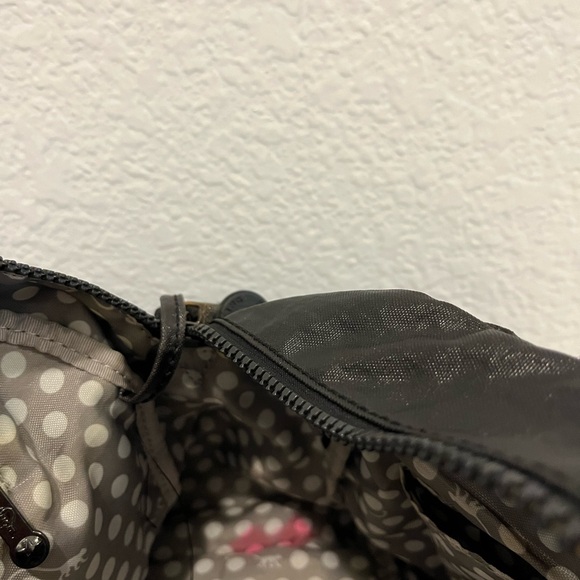 Kipling Vintage Black Satchel + Crossbody Bag - Picture 11 of 11
